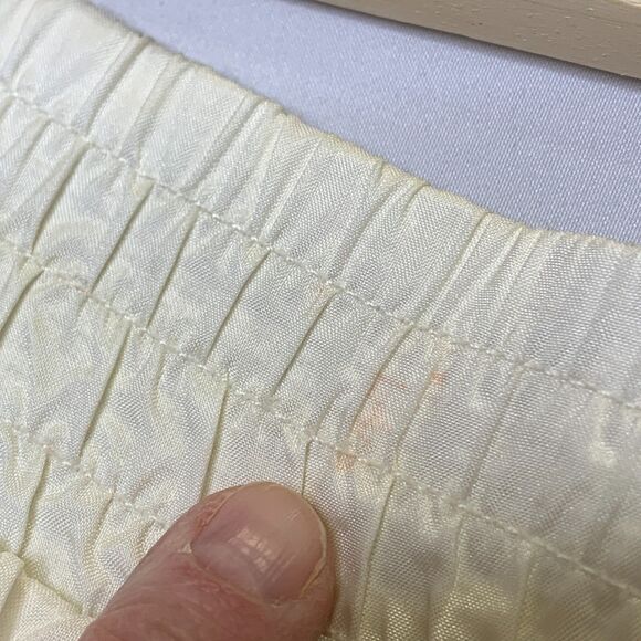 Mens Vintage 90s Nike‎ Swoosh Logo Windbreaker Track Pants White Semi-Opaque XXL - Picture 14 of 14